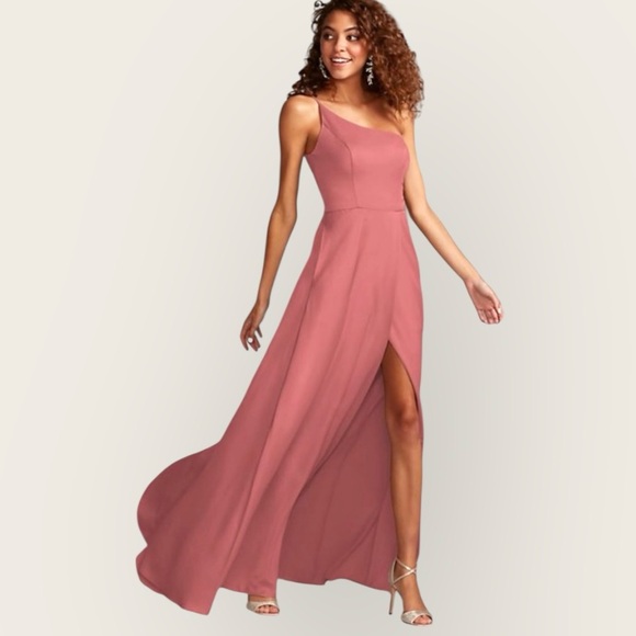David's Bridal Dresses & Skirts - David’s Bridal Sedona Bridesmaid Dress One Shoulder Maxi F20099 Women’s Size 8